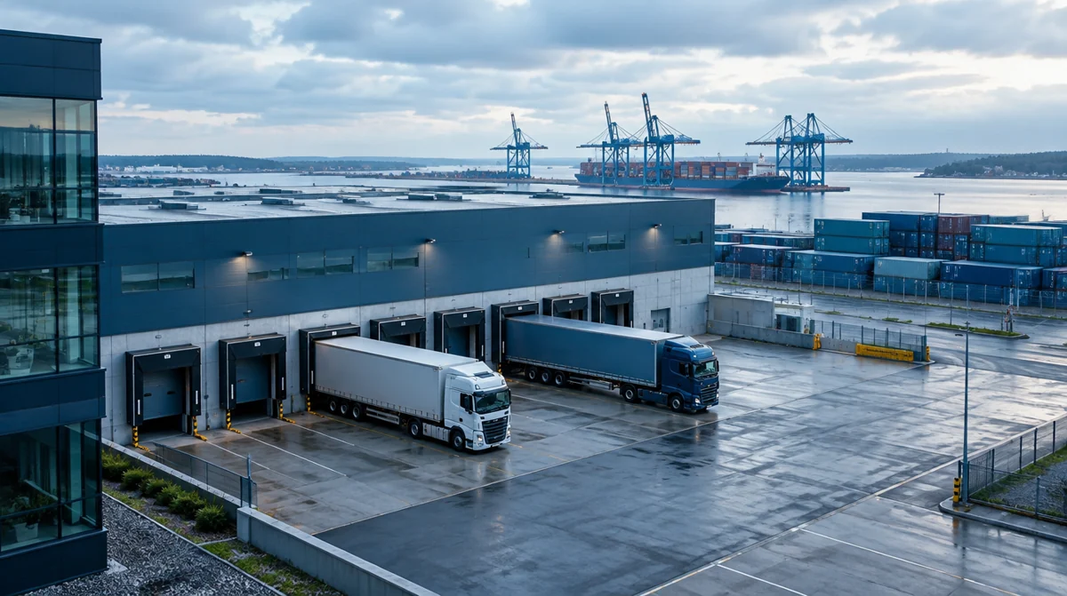 Terminal logistyczny i doki przeładunkowe